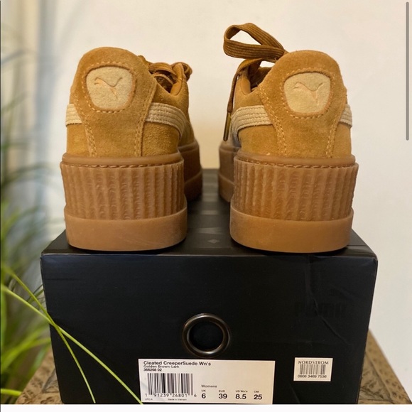 Puma x Fenty Golden Brown Puma Creeper - Picture 2 of 5